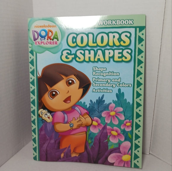 Dora The Explorer Learning Activity Homeschool Activity Books Learning Cards - Picture 2 of 9